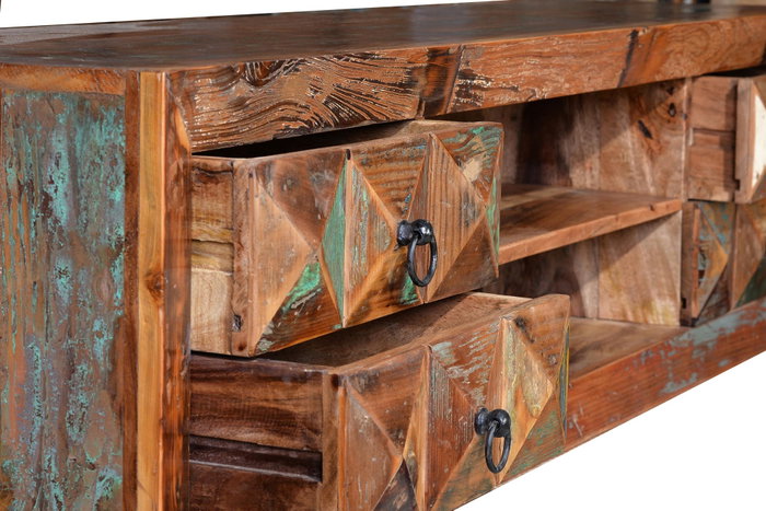 GINER Y COLOMER Mueble TV Colección Diamante Multicolor